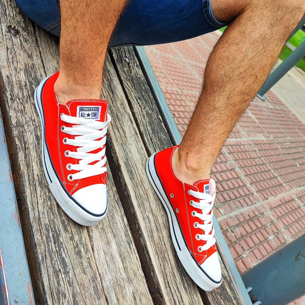 Converse All Star Roja Baja