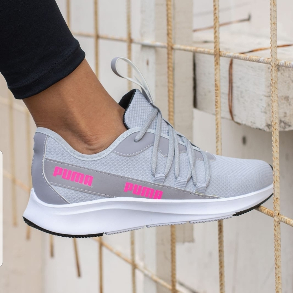 Cross Gris Con Rosa