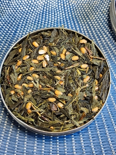 Blend de té verde Genmaicha en latita - comprar online