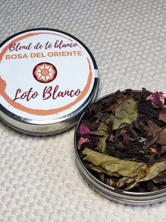 Blend de té blanco Rosa del Oriente en latita