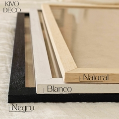 Cuadros Neutral Circle Blanco y negro set x 2 - comprar online