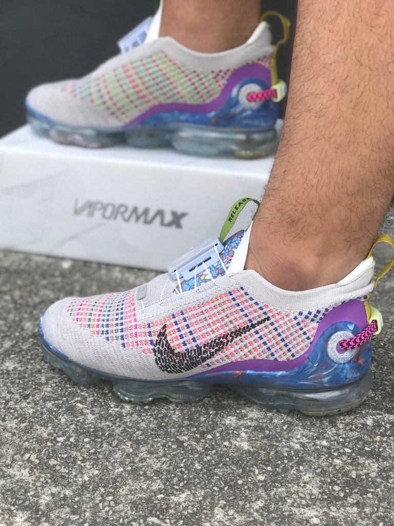 Nike Vapor Max FK Branco Colorido Et outlet