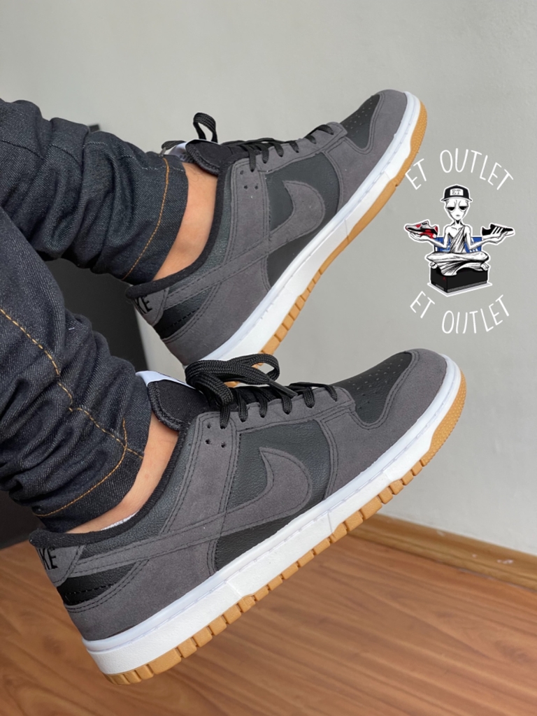 dunk low preto marrom Comprar em Et outlet