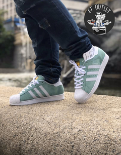 Adidas superstar shop verde musgo