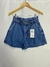 Shorts Clochard C\ Pense Barra fio Jeans Feminino-05.10.0040 - comprar online