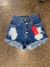 Shorts Mom Destroyed com Botão Color - 05.17.0003