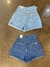 Imagem do Shorts Com Pregas Jeans Feminino - 05.29.0001