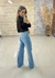Calça Wide Leg Jeans Feminino - 013.42.0071 - comprar online