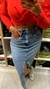 Saia Midi Jeans Feminino - 001.27.0018 - comprar online