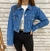 Jaqueta Cropped Jeans Feminino - 011.06.0021 - comprar online