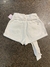 Shorts Sarja Branco Clochard Com Cinto - 05.10.0048 - Zoc Store