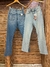 Calça Straight Barra A Fio Jeans Feminino 013.53.0001