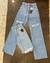 Calça Wide Leg Rasgo no Joelho Jeans Feminino - 13.42.0032 - loja online