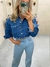 Camisa Cropped Jeans Feminino - 102.01.0001