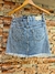 Mini Saia Destroyed Jeans Feminino - 001.01.0201 - comprar online