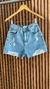Shorts Mom Destroyed Jeans Feminino - 005.11.0112