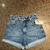 Shorts Mom Jeans Feminino barra dobrada 005.11.0120 - loja online