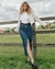 Saia Midi Abertura Frontal Jeans Feminino - 001.27.0011 - comprar online