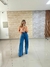 Calça Wideleg Basica Jeans Feminino 013.42.0078 - loja online