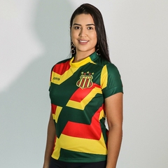 Camisa Pré Jogo Atleta Sampaio Corrêa 2023 Feminina na internet