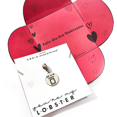 Berloque Plaquinha You're my Lobster - comprar online