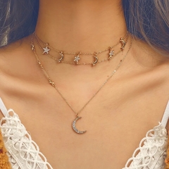 CHOKER CÉU + COLAR LUA