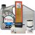 Kit 4 Filtros Originales + Aceite Total Quartz 7000 10W40 207 Hoggar