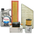 Kit 4 Filtros + Aceite Total Quartz 7000 10w40 206 207 1.4 8v Nafta