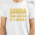 Camiseta Sorria para dentro de si mesmo algodão peruano unissex branca