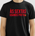 Camiseta Às Sextas Usamos Preto algodão 30.1 masculina preta - comprar online