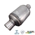 Peça nova. Marca Scapex. Homologado pelo INMETRO. Internamente possui o conversor catalítico (cerâmica). Catalisador Ecosport 1.0 8v Zetec Rocam Supercharger - 2002 2003 2004 2005 2006. 16701