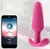 Plug Anal Com Vibro Bluetooth 15x4cm