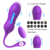 Vibrador 22x3,7cm Movimento Telescópico Controle Remoto Sem Fio Silicone na internet