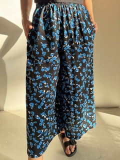 Pantalon Ritmo Azul y Negro - comprar online