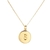 DISC NECKLACE GOLD