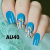 Adesivos/Películas para decorações de unhas - AU40