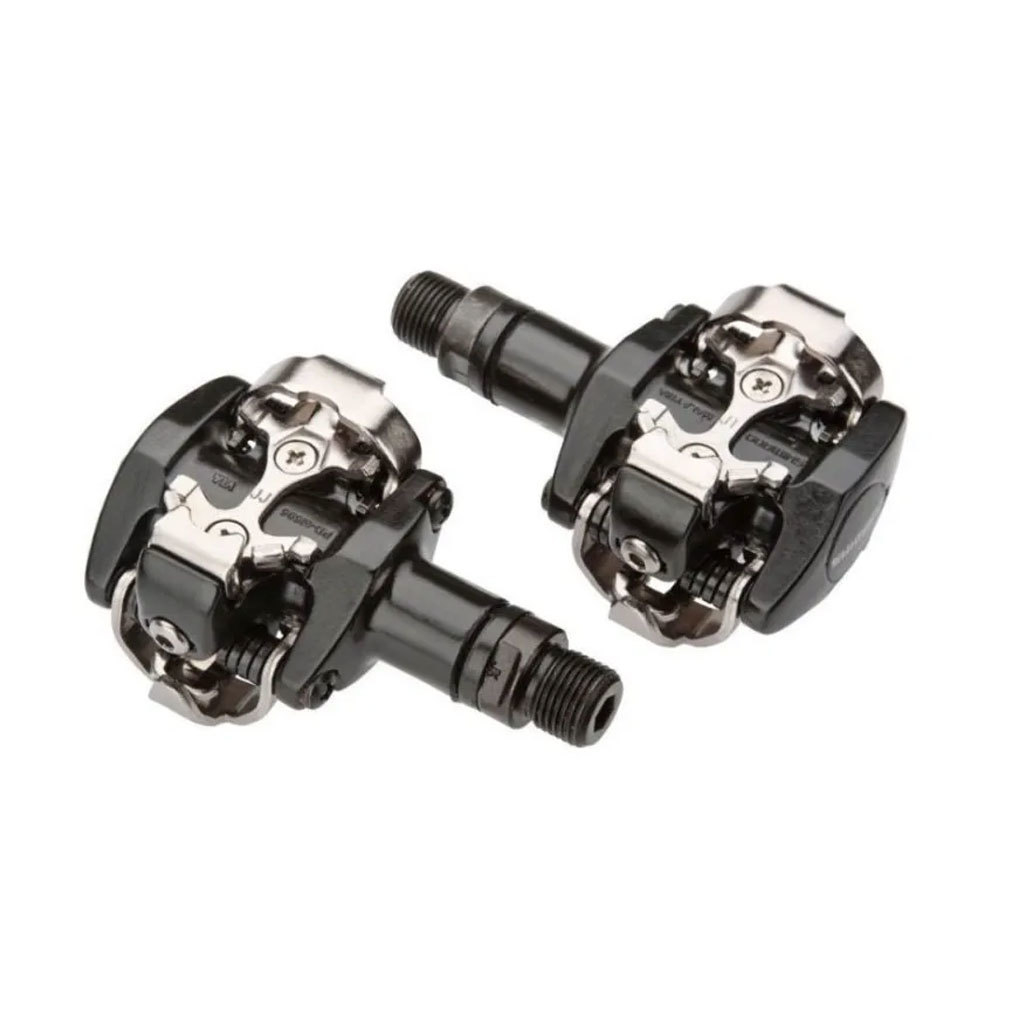 Pedales Automaticos Mtb Shimano M505 Spd Con Calas