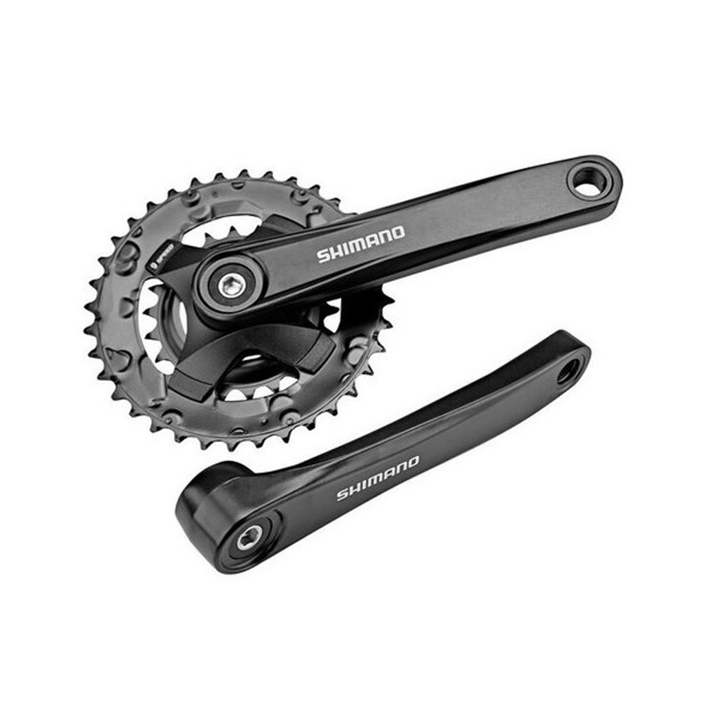 Plato Palanca Shimano Mt101 9v 22 36t 175mm Mtb Aluminio