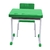 Kit Escolar Individual VERDE – (Mesa e Cadeira) – JUVENIL 06 a 09 Anos – REALPLAST – COR VERDE – 41084 - Móveis Magazine Silva Moveis de Escritório e Residência 