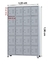 Roupeiro de Aço 20 portas Pequenas – 1,96×1,23×0,36m – CZ/CZ – AMAPA – 10109 - comprar online