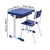 Kit Escolar Individual AZUL – (Mesa e Cadeira) – INFANTIL 03 a 06 Anos – REALPLAST – 41089 - loja online