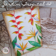 Quadro Jardim Tropical 02