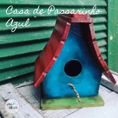 Casa de Passarinho- Azul