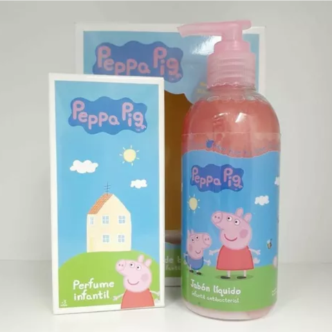 Set de baño Peppa Pig perfume + jabón liquido (1585)