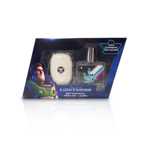 Set perfume y jabon de tocador infantil Lightyear