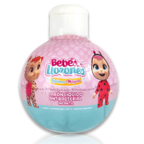 Jabón liquido infantil x 150 ml Bebes Llorones