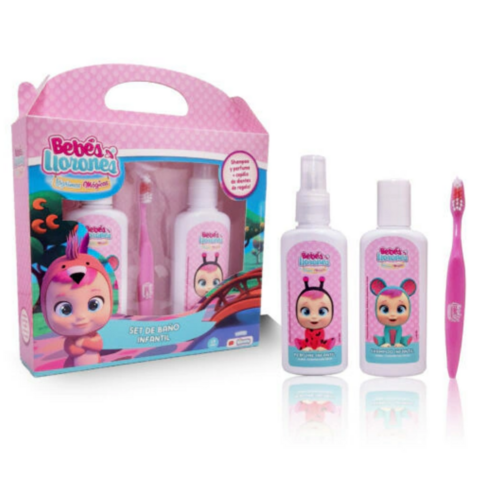 Set De Baño Infantil Bebes Llorones (44374)