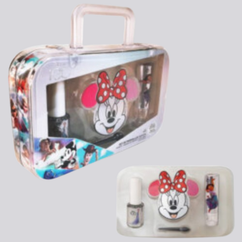 Set de Maquillaje Disney 100 en Valijita (Maquillaje + Esmalte + Labial)