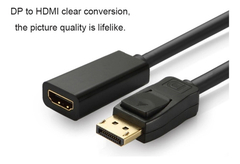 Cable Adaptador Display Port A Hdmi (dp To Hdmi Adapter) - comprar online