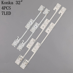 Kit X 4 Tiras Led Konka 32 Compatible Kdl32mt626u 3 Y 4 Leds - comprar online